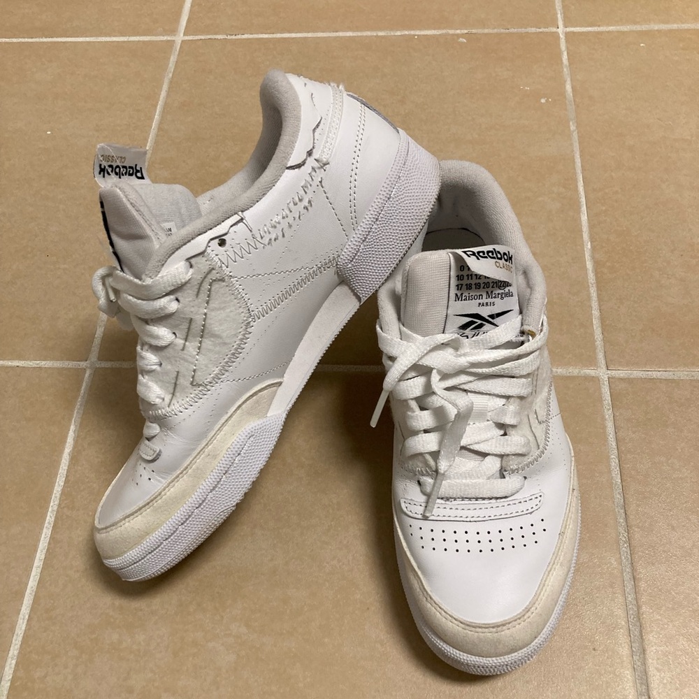 Reebok x Maison Margiela Classic Leather White (Size 5 / 235mm)